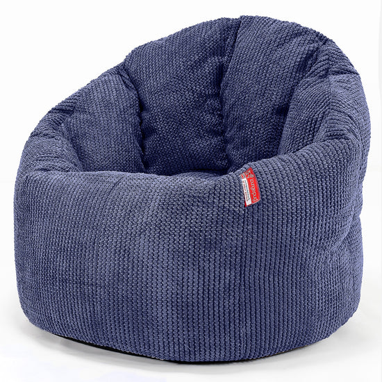 Összebújó Babzsákfotel - Pompon Bíbor 01