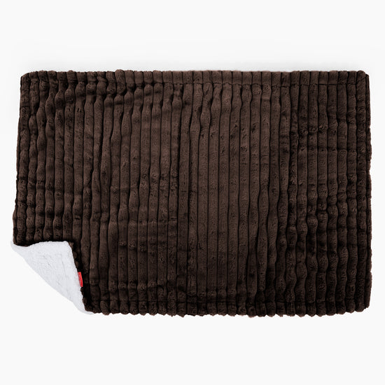 Sherpa Dísztakaró / Pléd Kanapéhoz - Ultra Plüss Kord Sable 03