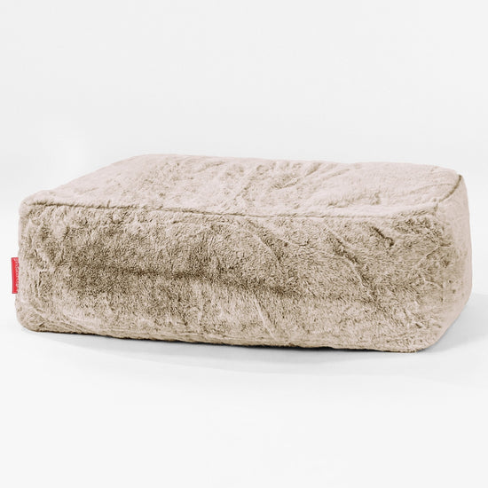 Nagy Lábtartó - Sztintetikus Nyúlszőr Aranybarna 01