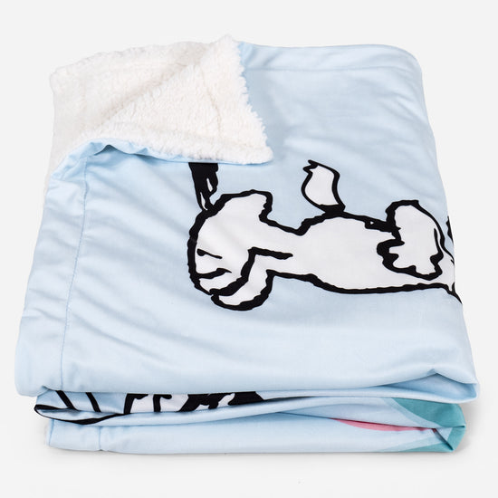 Snoopy Dísztakaró / Pléd Kanapéhoz - Szerelmi szlogen 02