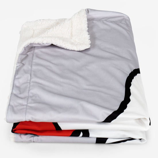 Snoopy Dísztakaró / Pléd Kanapéhoz - Szív 02