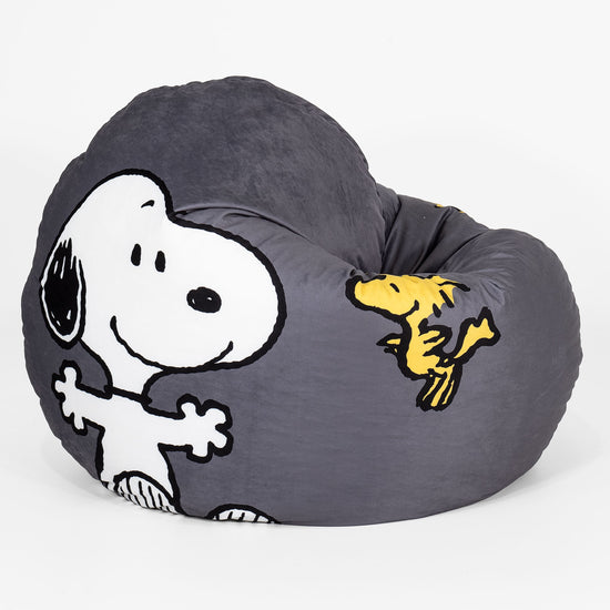 Snoopy Flexforma Junior Babzsákfotel Gyermekek Számára 2-14 Éves - Woodstock 01