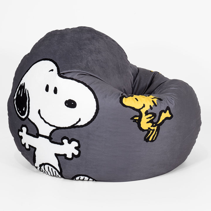 Snoopy Flexforma Junior Babzsákfotel Gyermekek Számára 2-14 Éves - Woodstock 01