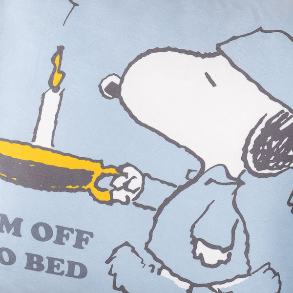 Snoopy Párnahuzat 47 x 47cm - Alvásidő Fabric Close-up Image