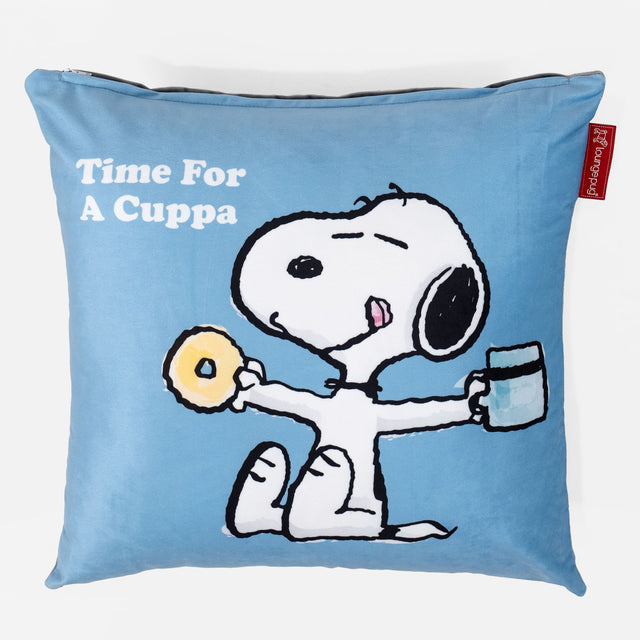 Snoopy Párnahuzat 47 x 47cm - Csésze 01