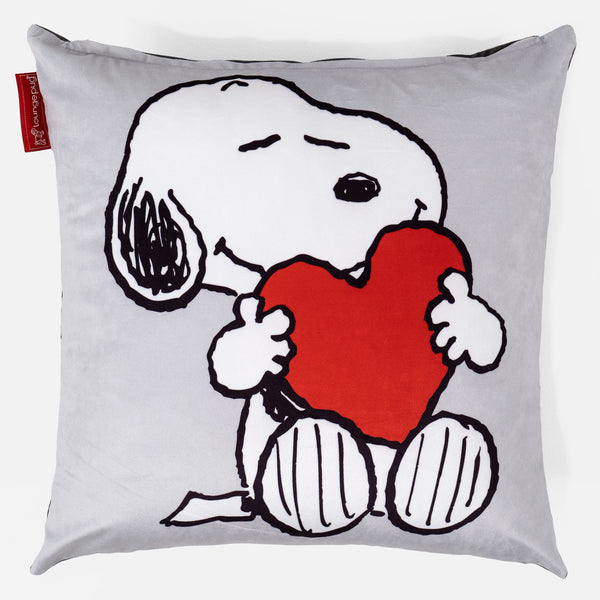 Snoopy Párnahuzat 47 x 47cm - Szív 01