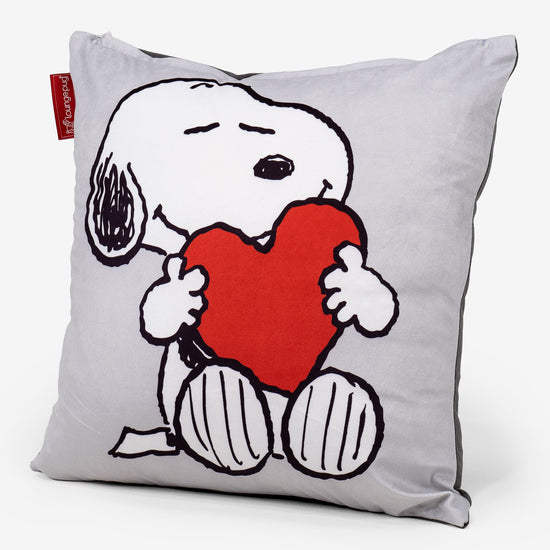 Snoopy Párnahuzat 47 x 47cm - Szív 03