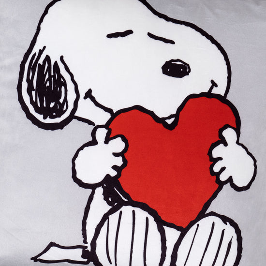 Snoopy Párnahuzat 47 x 47cm - Szív 04