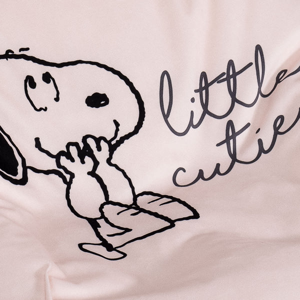 Snoopy Sloucher Babzsák Gyermekek Számára 2-6 Éves - Cukorfalat Fabric Close-up Image