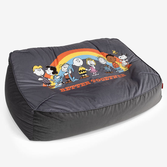 Snoopy Sloucher Babzsák-Kanapé - Szivárvány 01