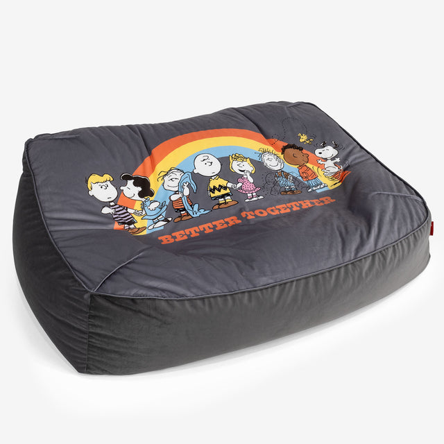 Snoopy Sloucher Babzsák-Kanapé - Szivárvány 01