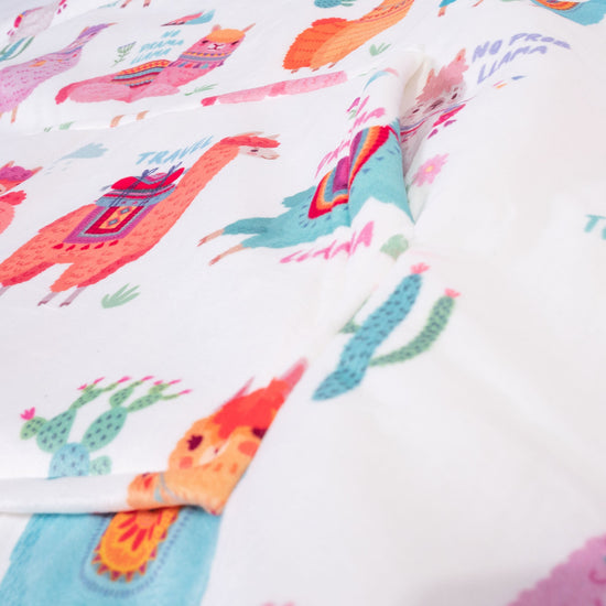 Túlméretezett Kapucnis Takaró / Pulóver Férfiaknak Vagy Nőknek - Minky Láma 06